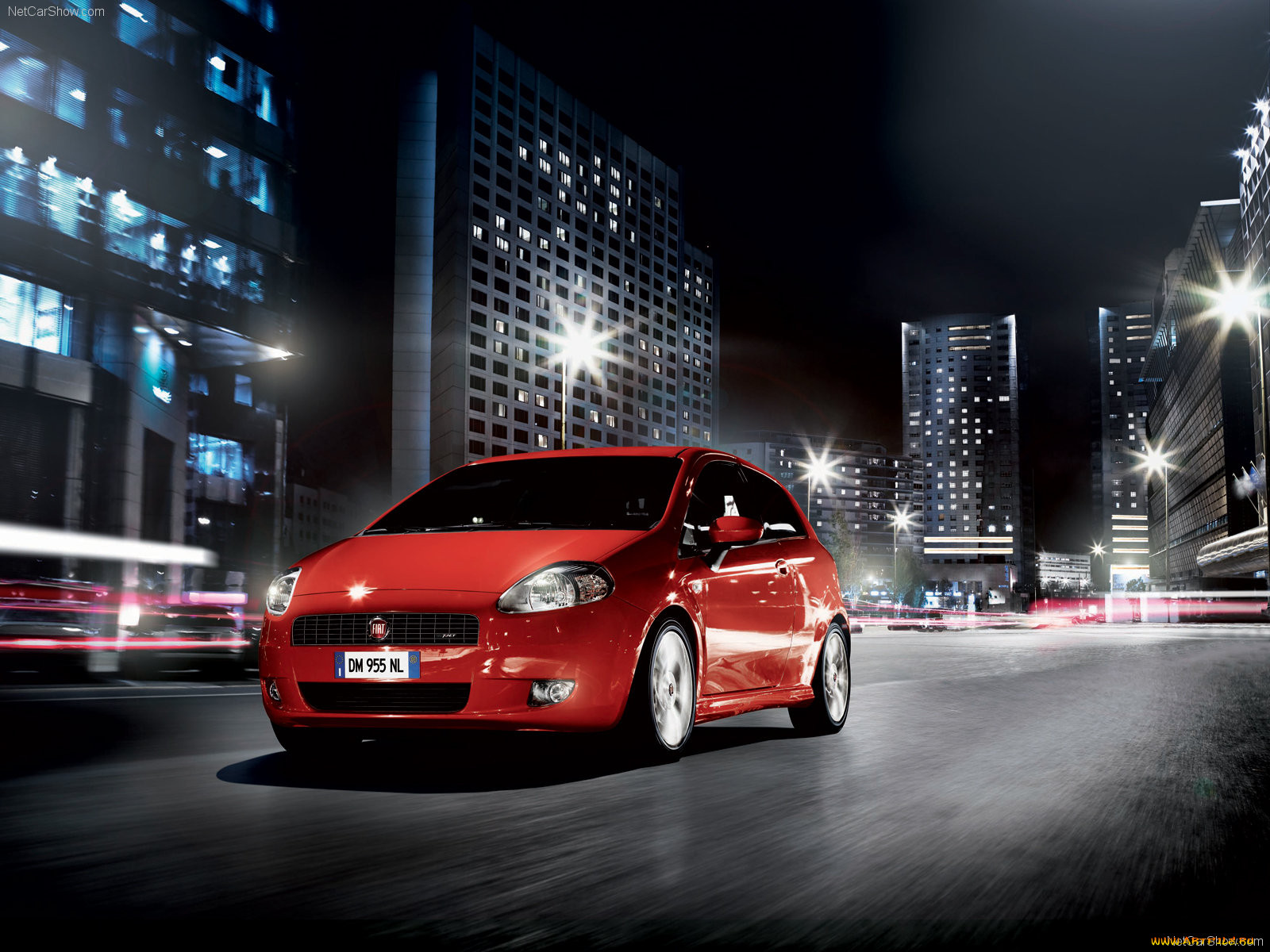 Обои Fiat-Grande Punto 2008 Автомобили Fiat, обои для рабочего стола,  фотографии fiat, grande, punto, 2008, автомобили Обои для рабочего стола,  скачать обои картинки заставки на рабочий стол.